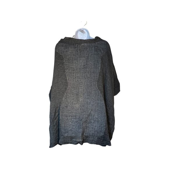 M Square by Neetu Malik Textured Crinkle Linen Tunic Top One Size MSquare - Picture 2 of 6